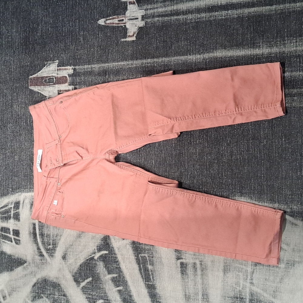 Pink Wax Denim jeans